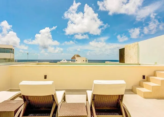 Apartamento Tortuga Azul Private Terrace Rooftop Pool W Bbq Access 11 Pools Free Club